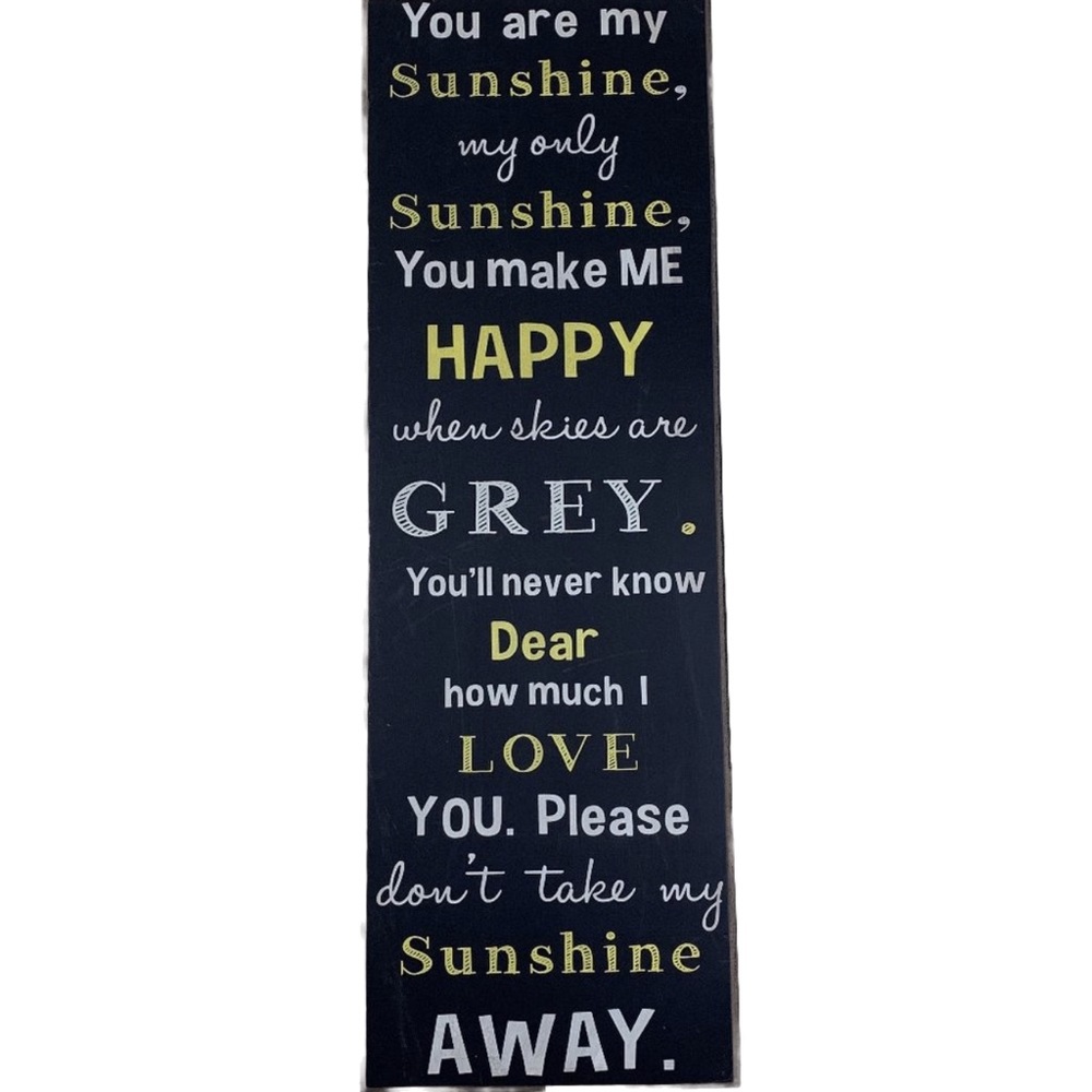 Collins Painting My Sunshine Wooden Wall Decor